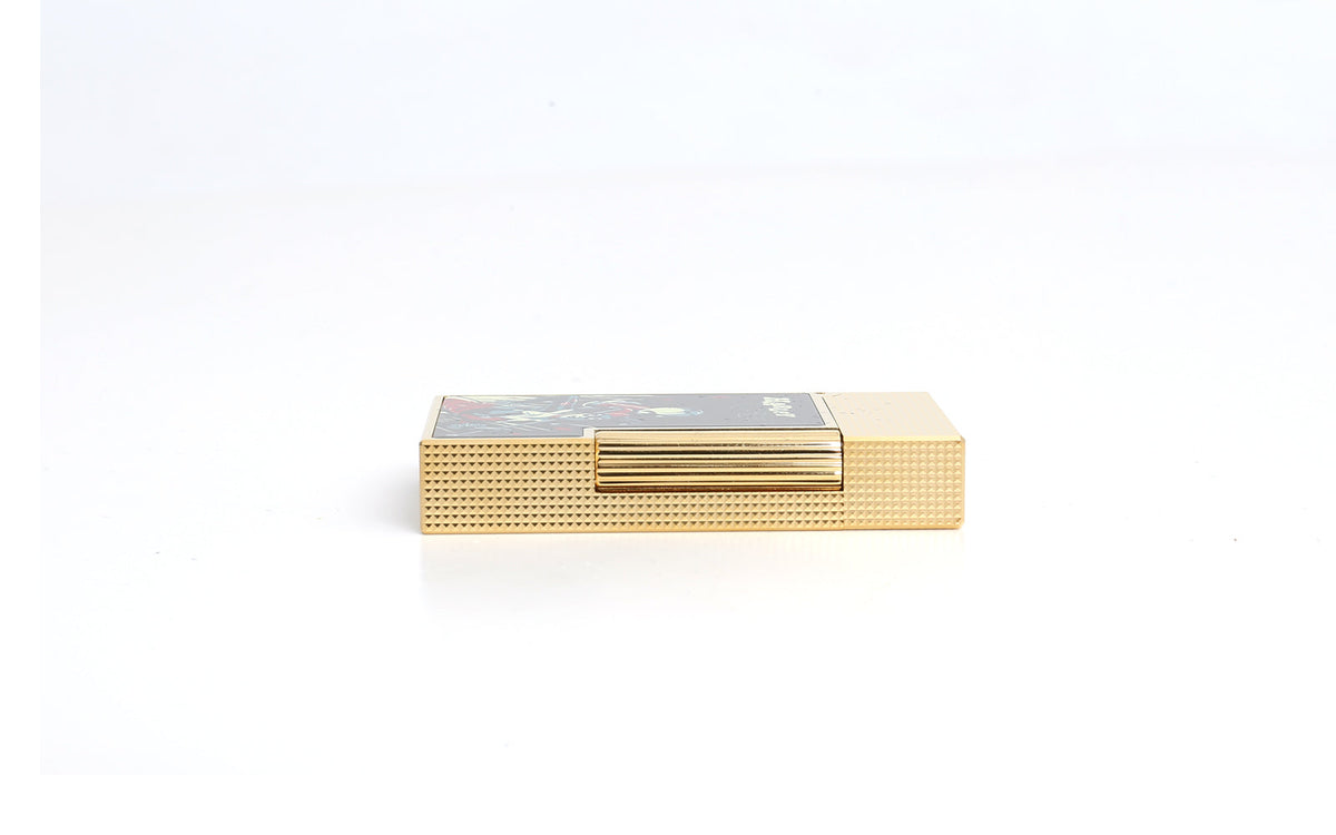 DUPONT LIGNE 2 HARLEY QUINN GOLD LIGHTER