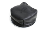 CORVETTE BLACK LEATHER ASHTRAY