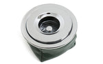 CORVETTE GREEN LEATHER ASHTRAY
