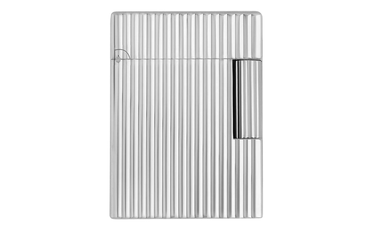 DUPONT LIGNE 1 GUILLOCHÉ SILVER LIGHTER