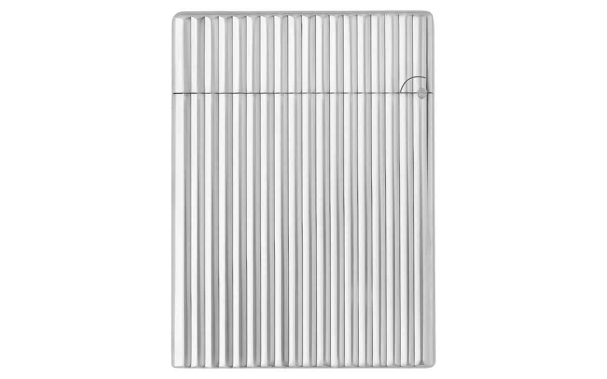 DUPONT LIGNE 1 GUILLOCHÉ SILVER LIGHTER