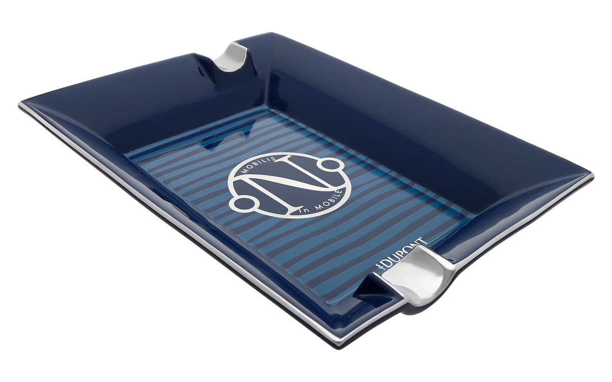DUPONT BLUE ASHTRAY GULF STREAM