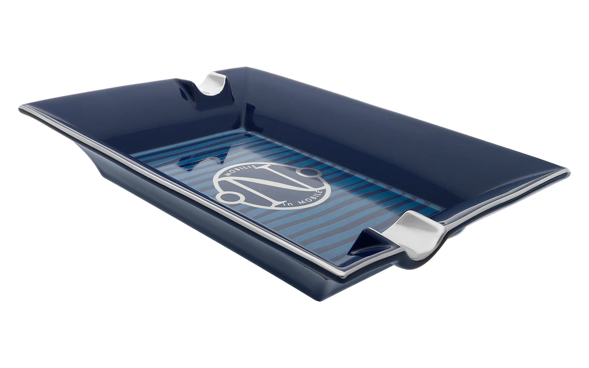 DUPONT BLUE ASHTRAY GULF STREAM