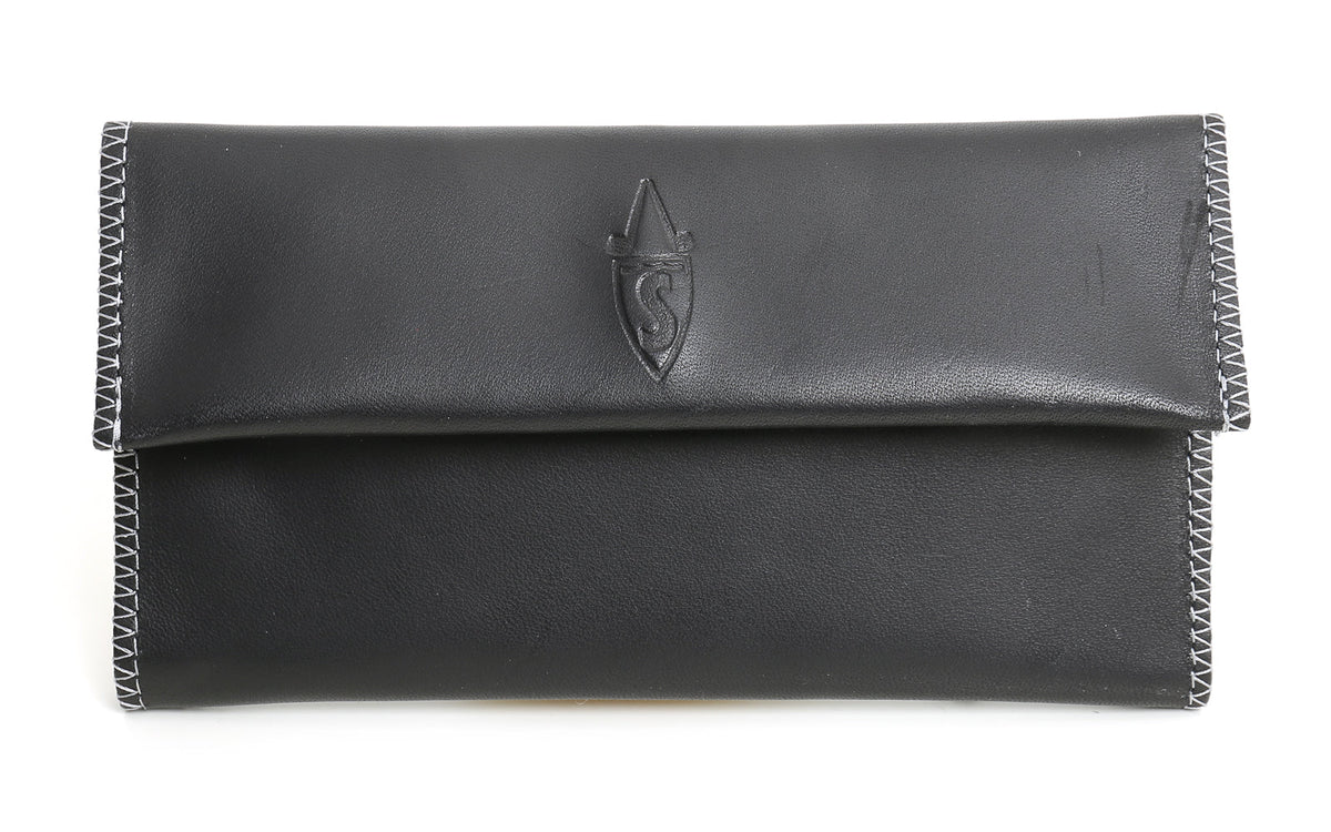 BLACK TOBACCO AND PAPER POUCH