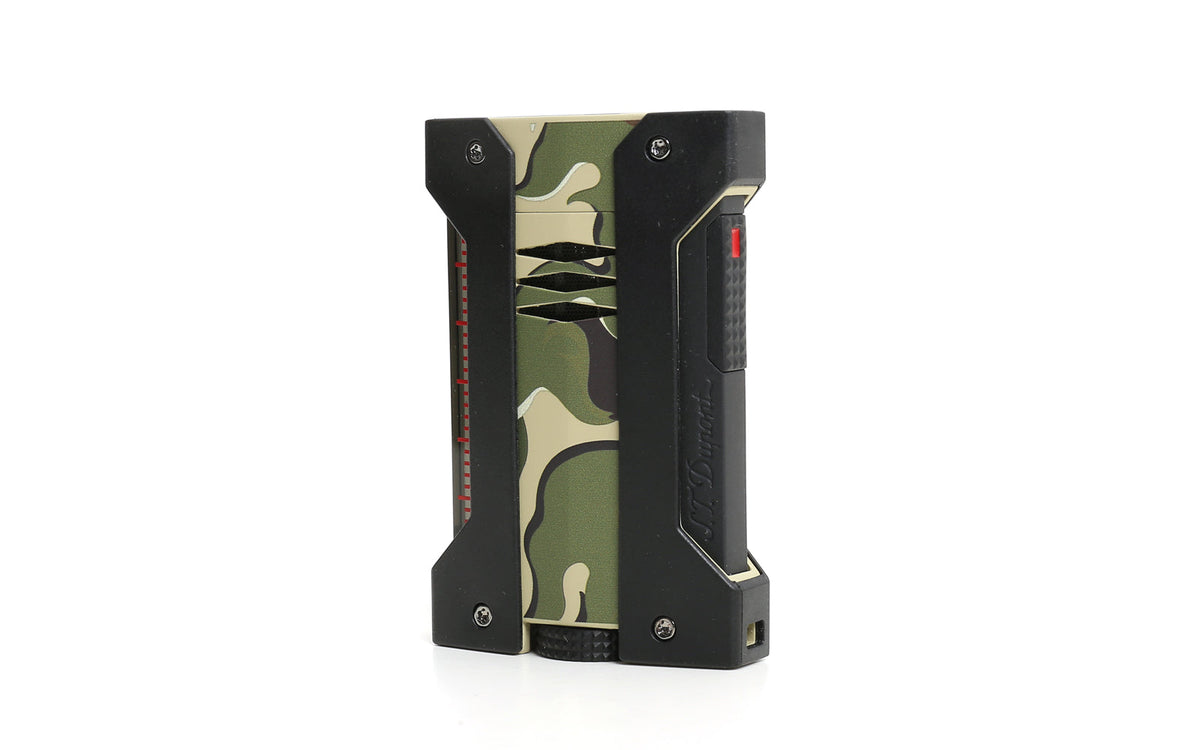 DUPONT DEFI EXTREME CAMO KHAKI LIGHTER