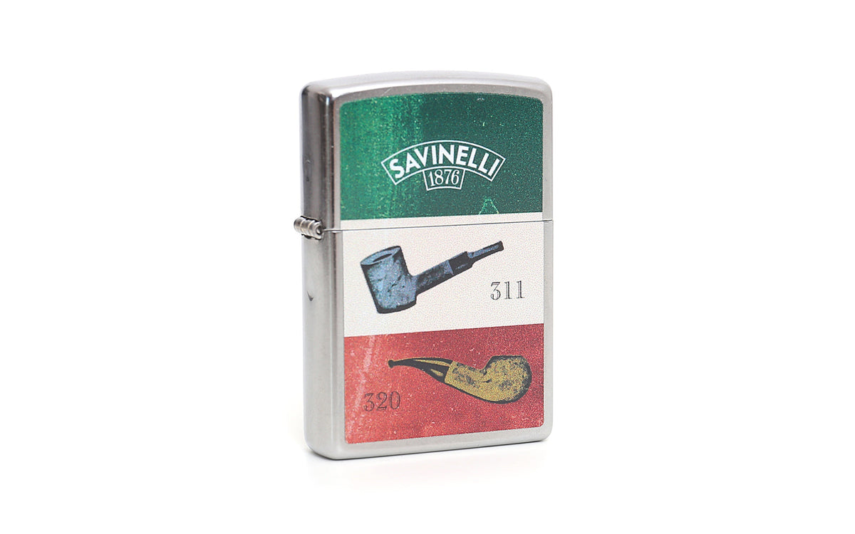 ZIPPO STREET CHROME SAVINELLI LIGHTER