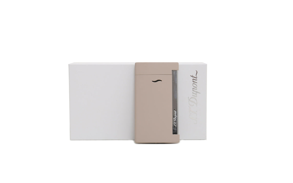 DUPONT SLIM 7 MATT BEIGE LIGHTER
