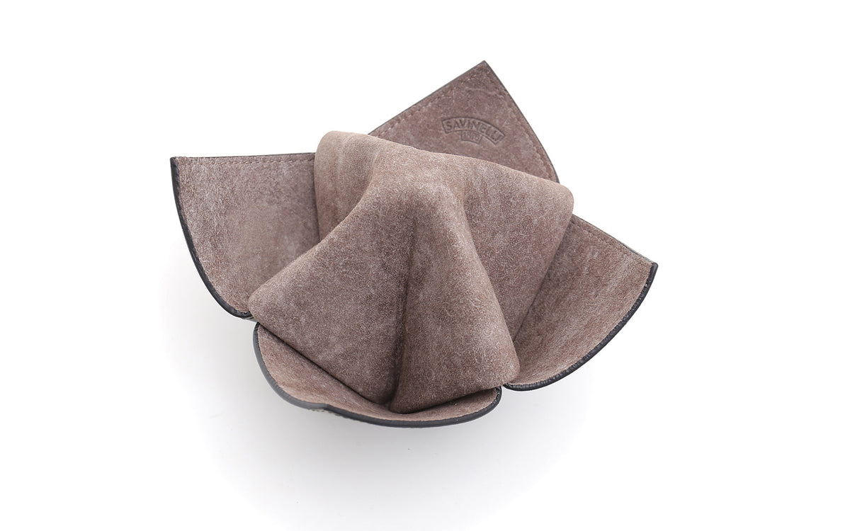 GRAY ORIGAMI PIPE/OBJECT HOLDER