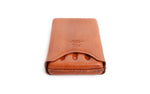 4 PLACE LEATHER CIGAR BOX NATURAL
