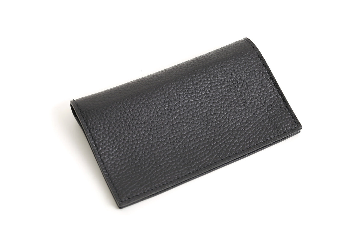 BLACK LEATHER TOBACCO/FILTERS CASE