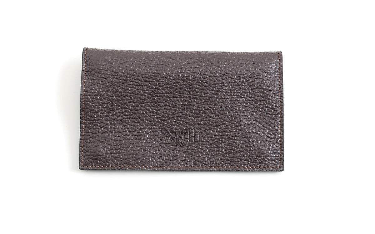 TOBACCO/FILTERS CASE IN BROWN LEATHER