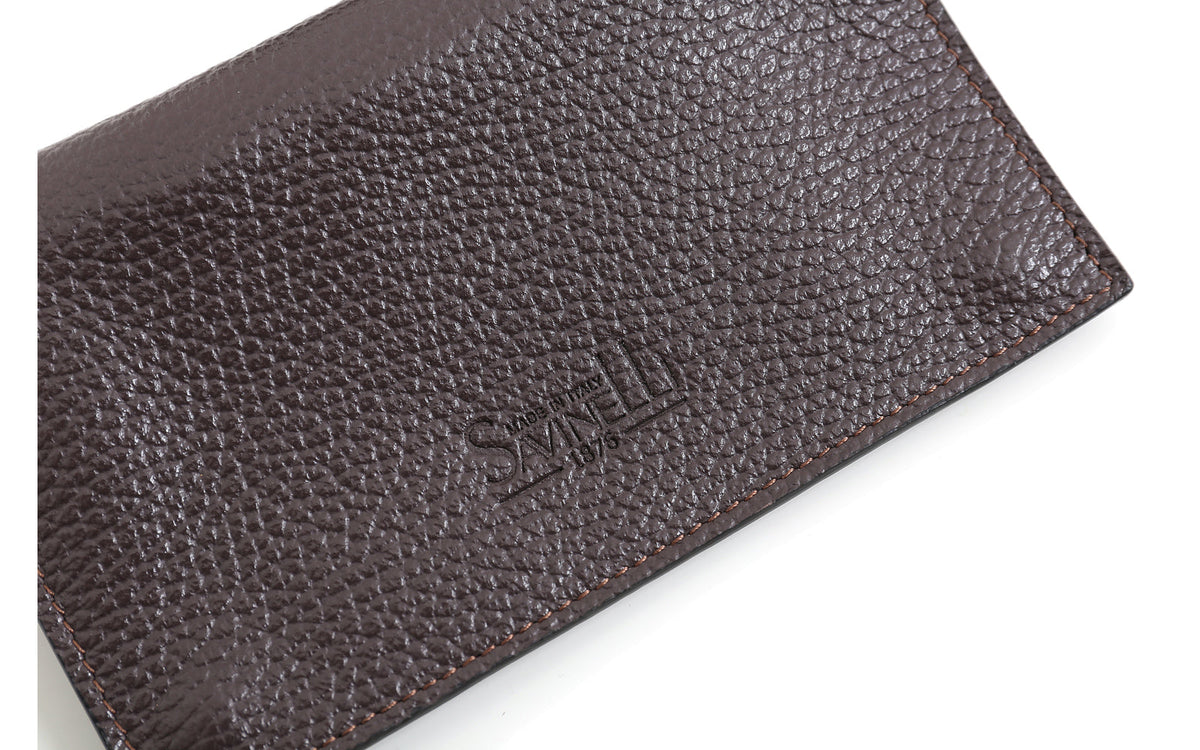 TOBACCO/FILTERS CASE IN BROWN LEATHER