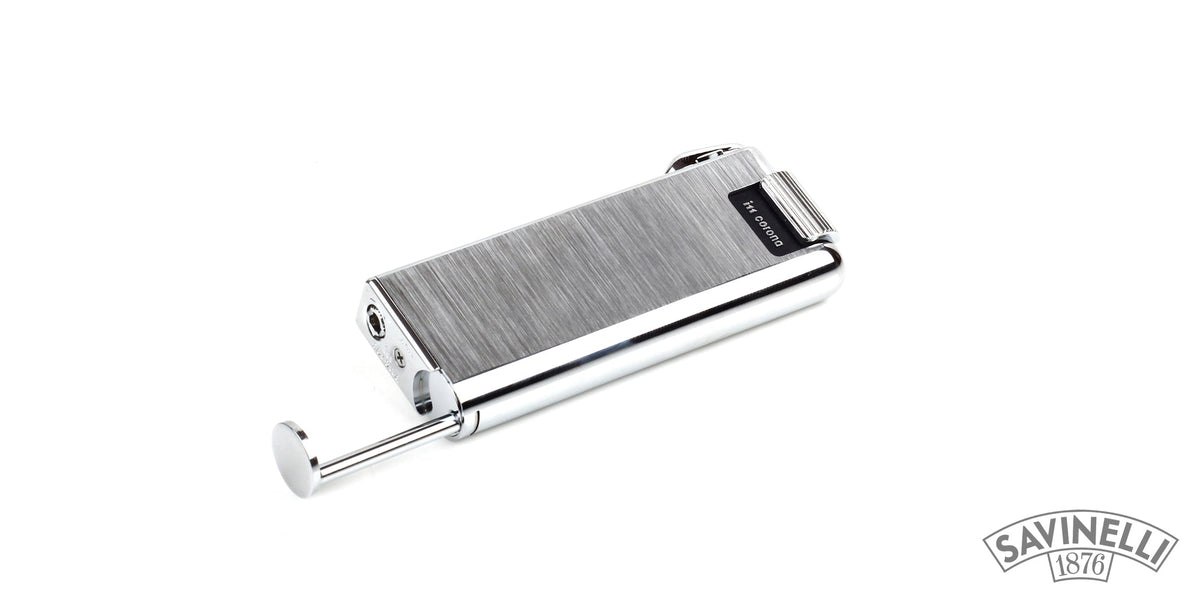 PIPE LIGHTER IN CORONA SATIN FINISH