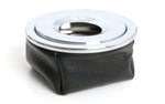 CORVETTE BLACK LEATHER ASHTRAY