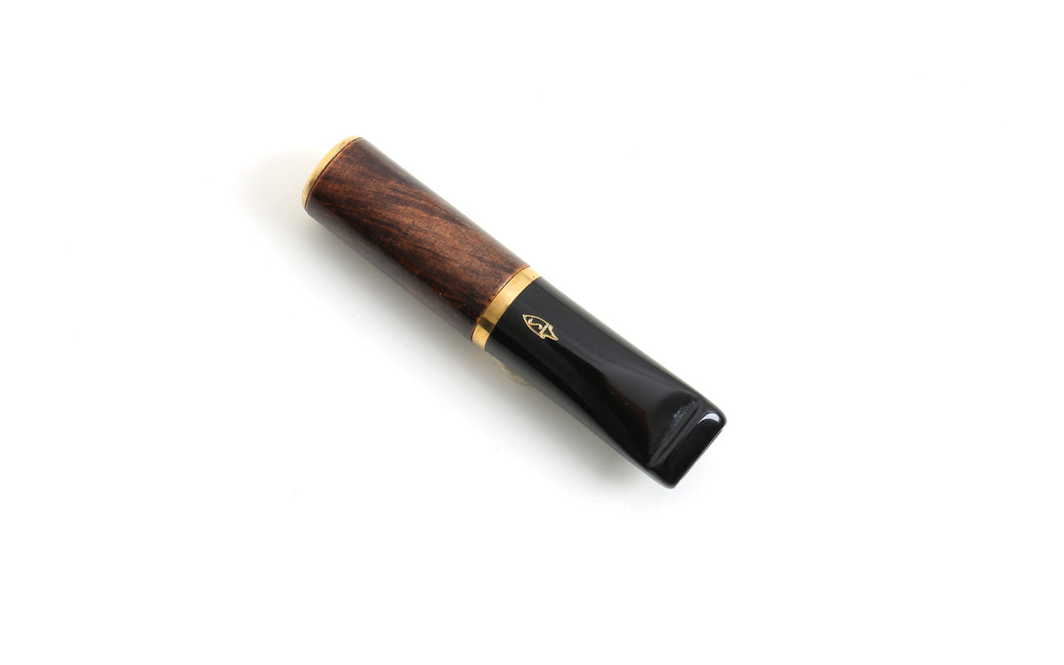 CIGARETTE MOUTHPIECE IN EBONY BRIAR