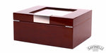 BROWN PLEXI CIGAR BOX