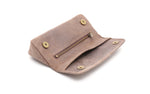 SUEDE PIPE AND TOBACCO BAG - TAUPE
