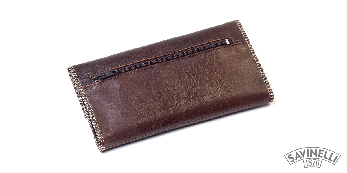 BROWN TOBACCO AND PAPER POUCH
