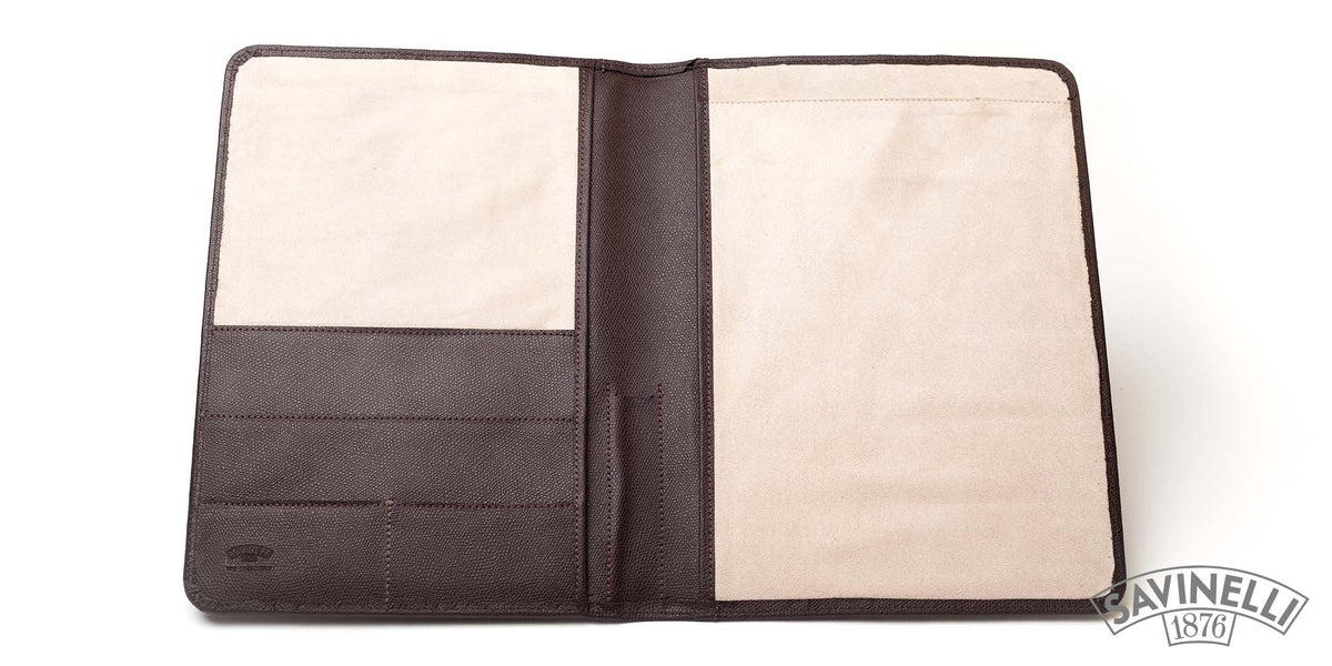 BROWN LEATHER NOTEBOOK