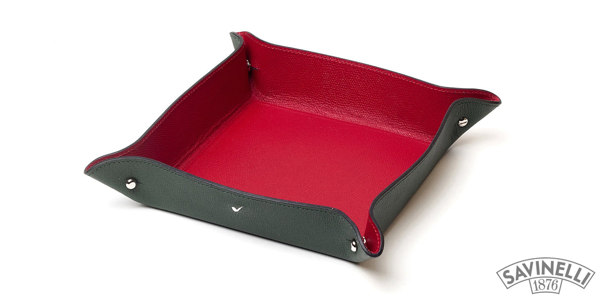 GREEN LEATHER POCKET EMPTY
