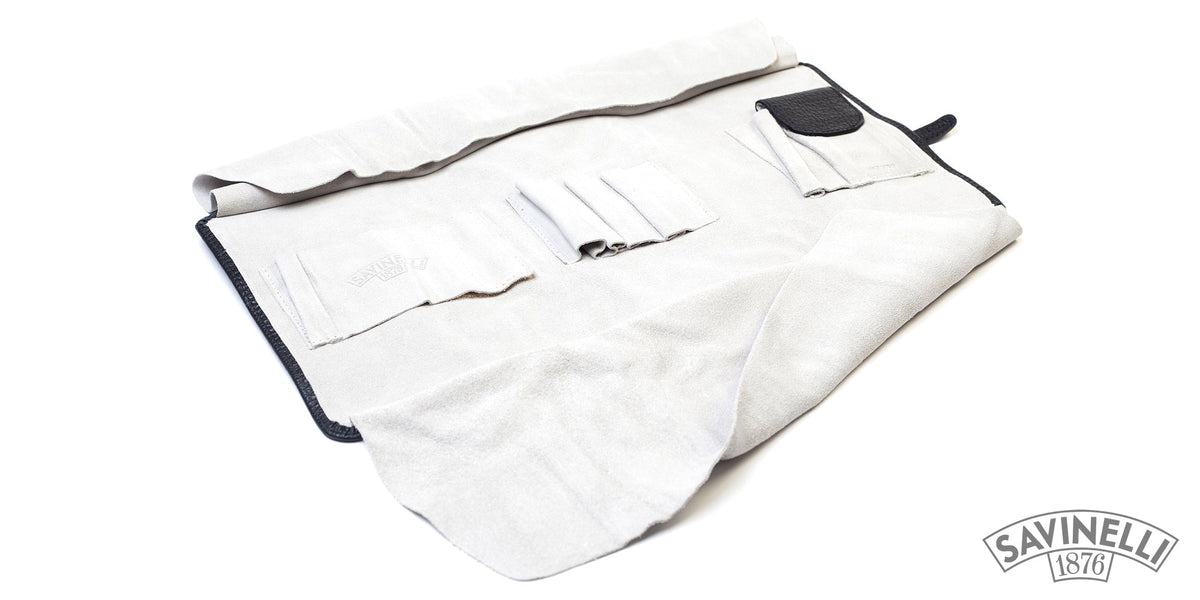 ROLL-UP BLACK TRAVEL PIPE HOLDER