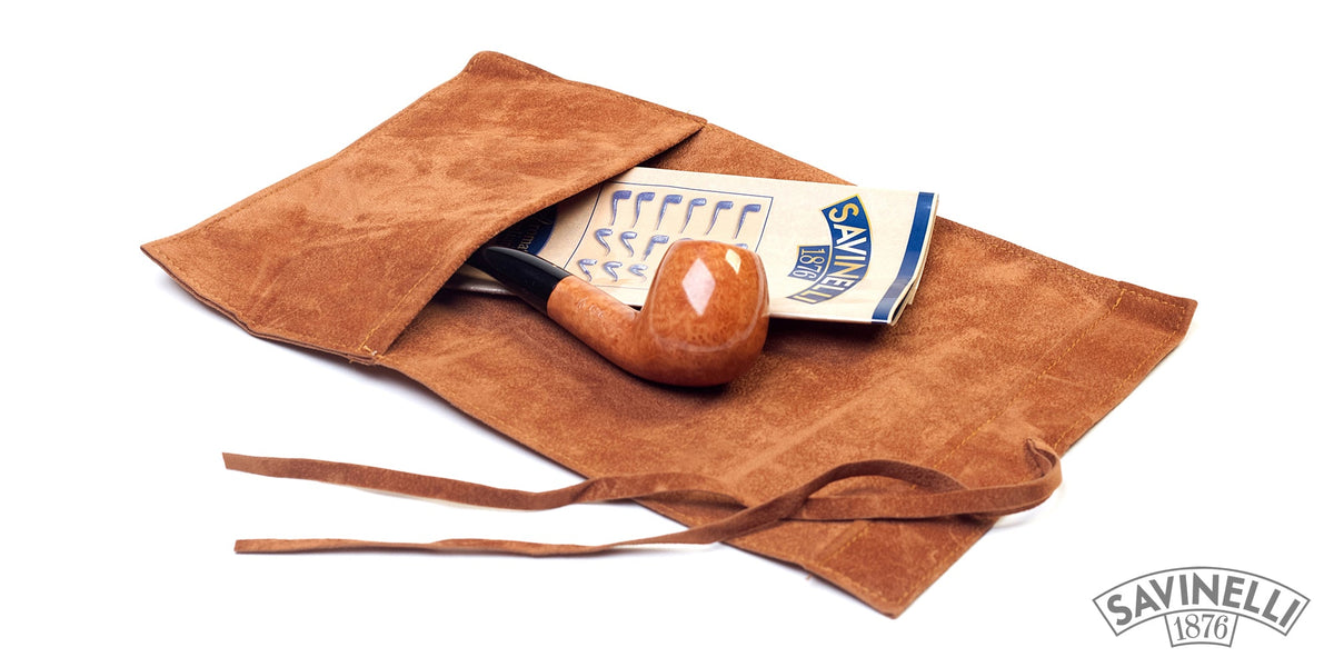 TOBACCO VELVET PIPE BAG