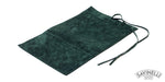 GREEN VELVET PIPE BAG