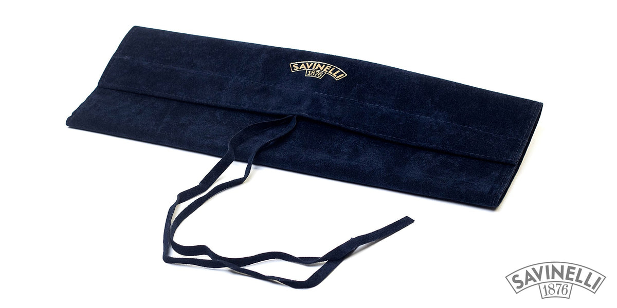 VELVET BAG FOR CHURCHWARDEN BLUE
