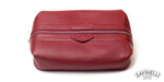 RED MEN'S TRAVEL CASE