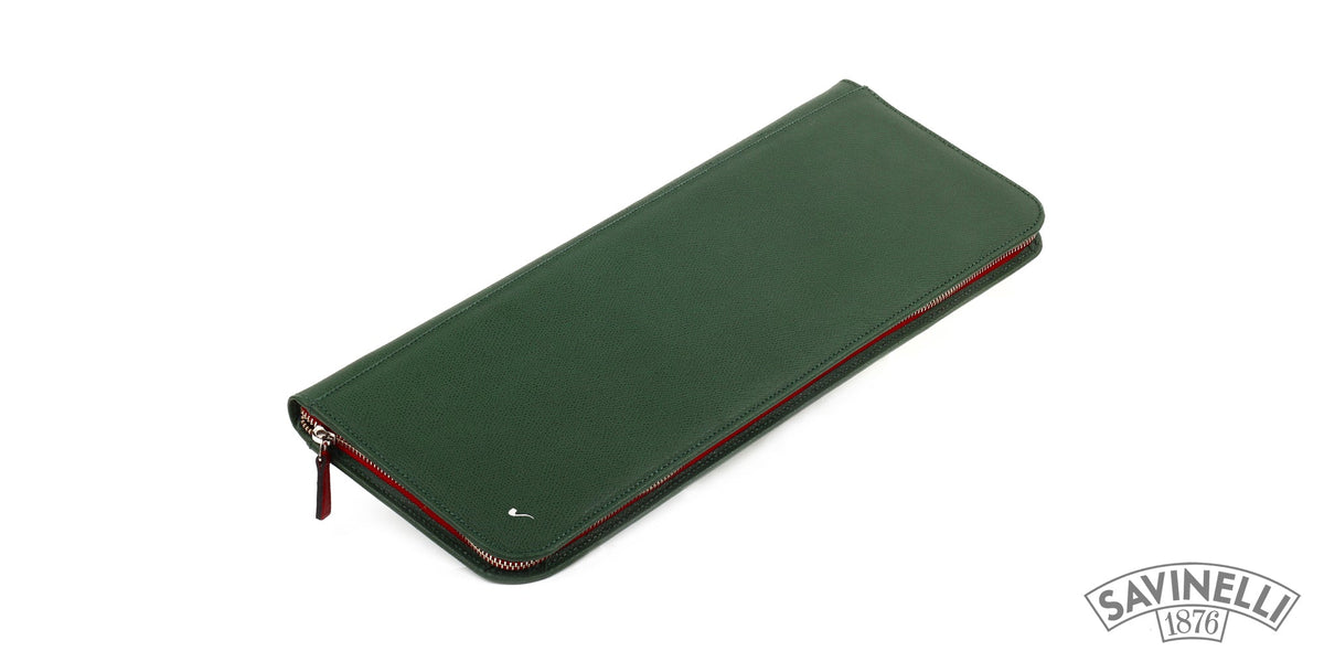 GREEN TRAVEL TIE HOLDER