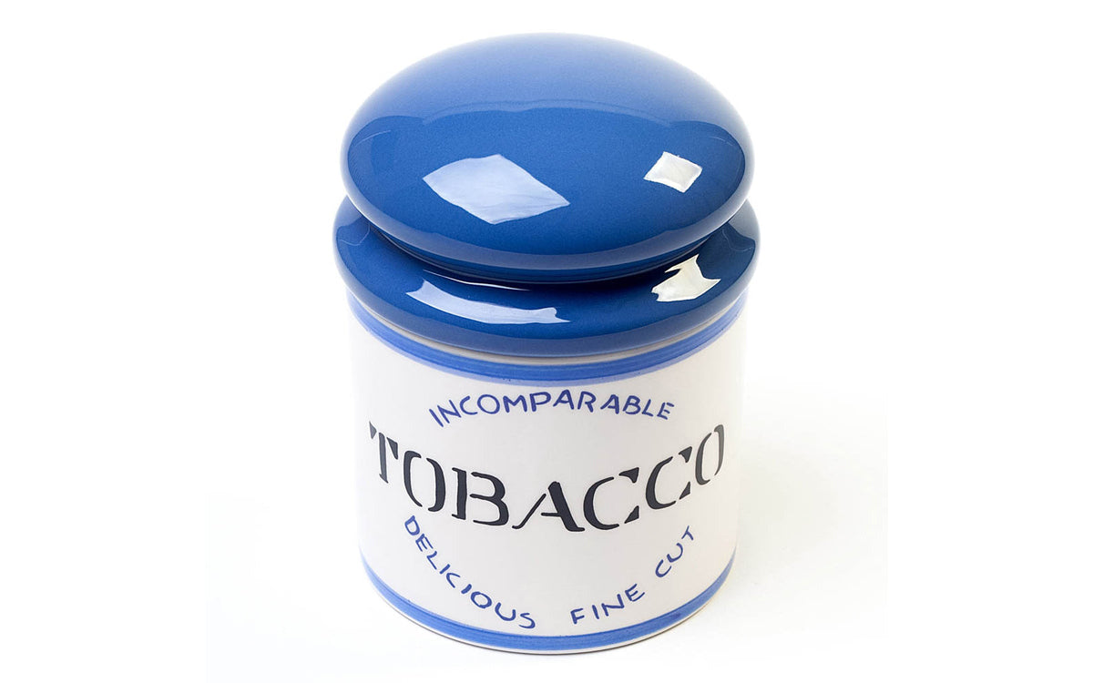 VASO PORTA TABACCO KILO BLU