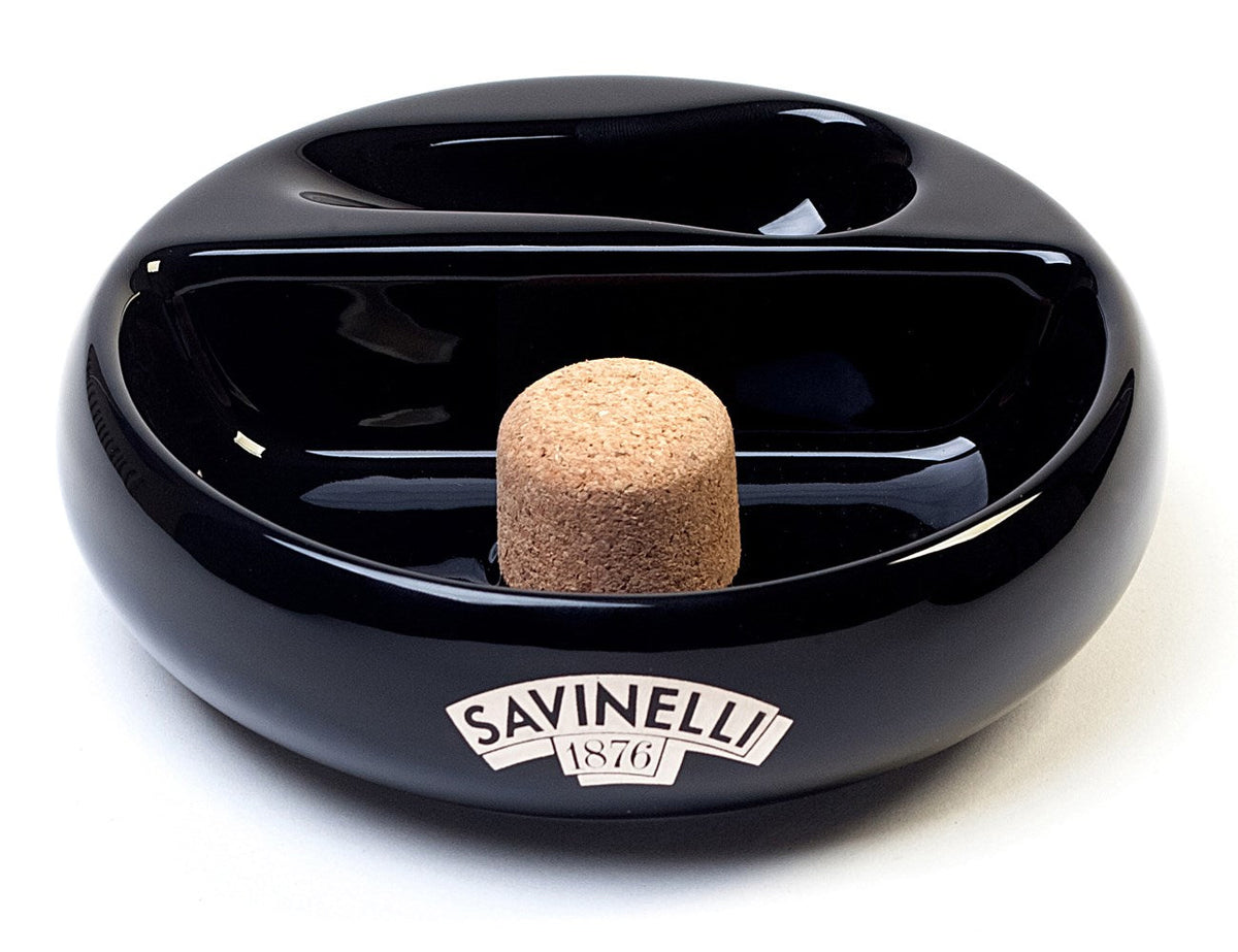 PIPE ASHTRAY WITH BLACK PIPE REST