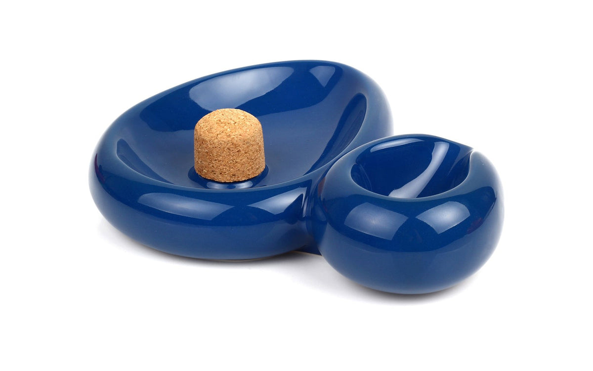 SIDECAR BLUE ASHTRAY