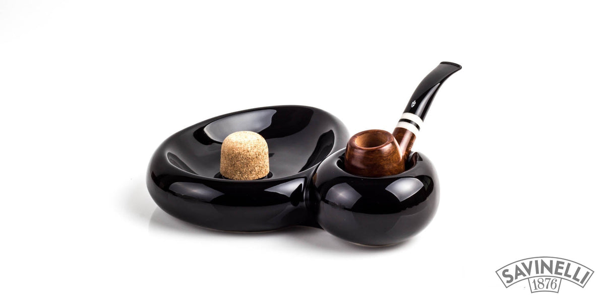 BLACK SIDECAR ASHTRAY