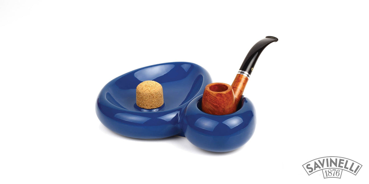 POSACENERE SIDECAR BLU
